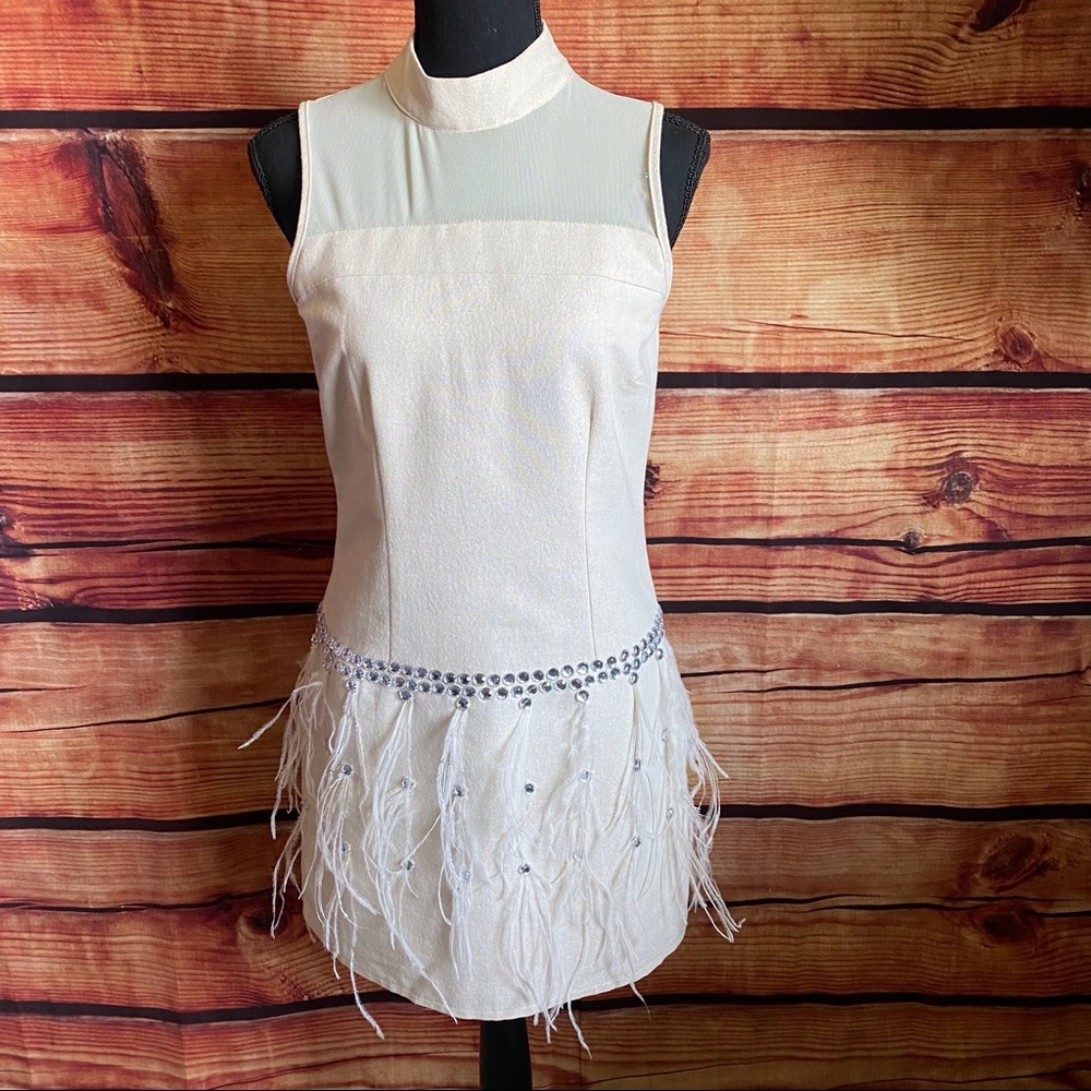 Couture by Twelve Sleeveless Feather Dress